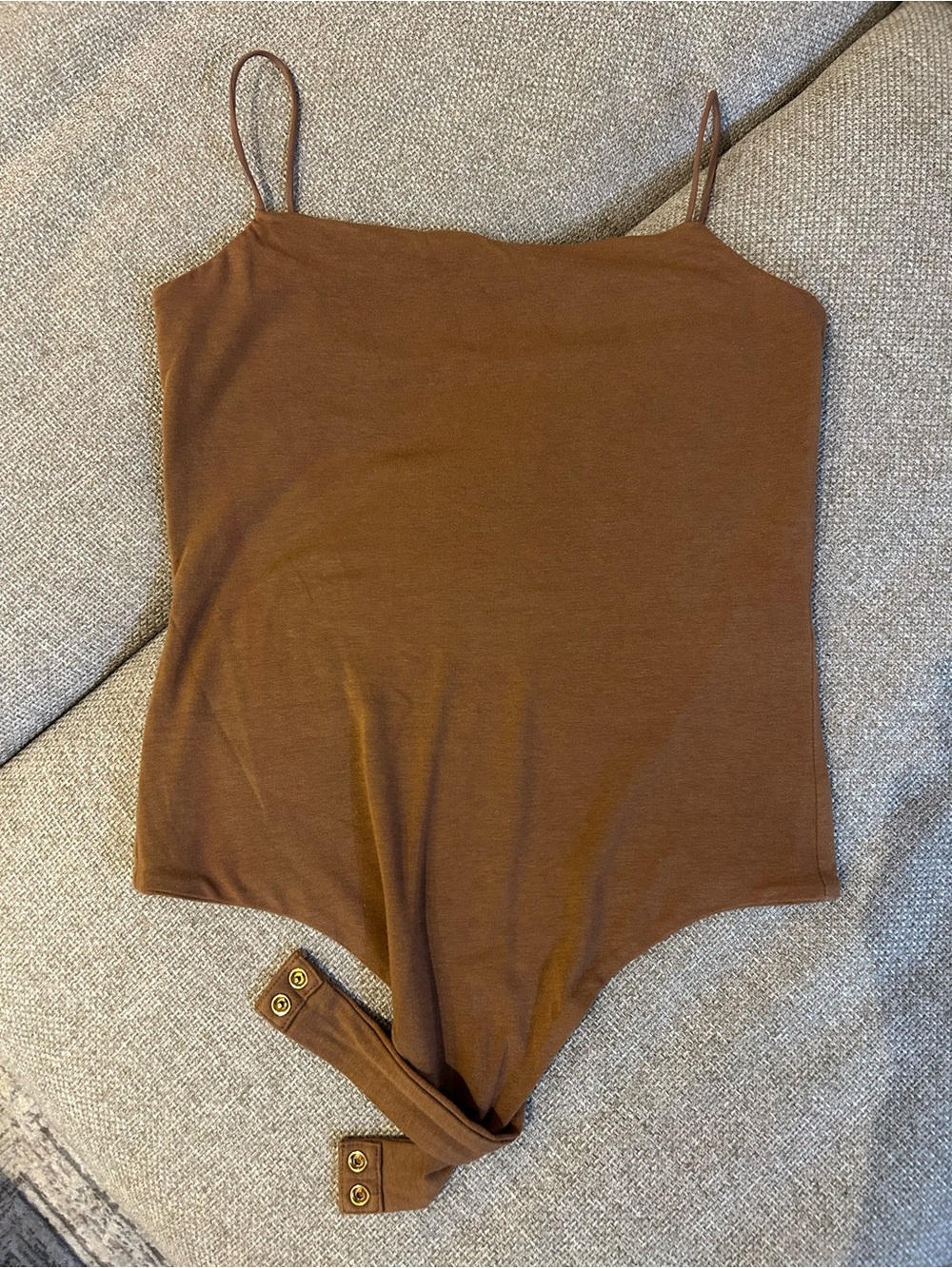 Banana republic Brown Spaghetti Strap Bodysuit, size XS